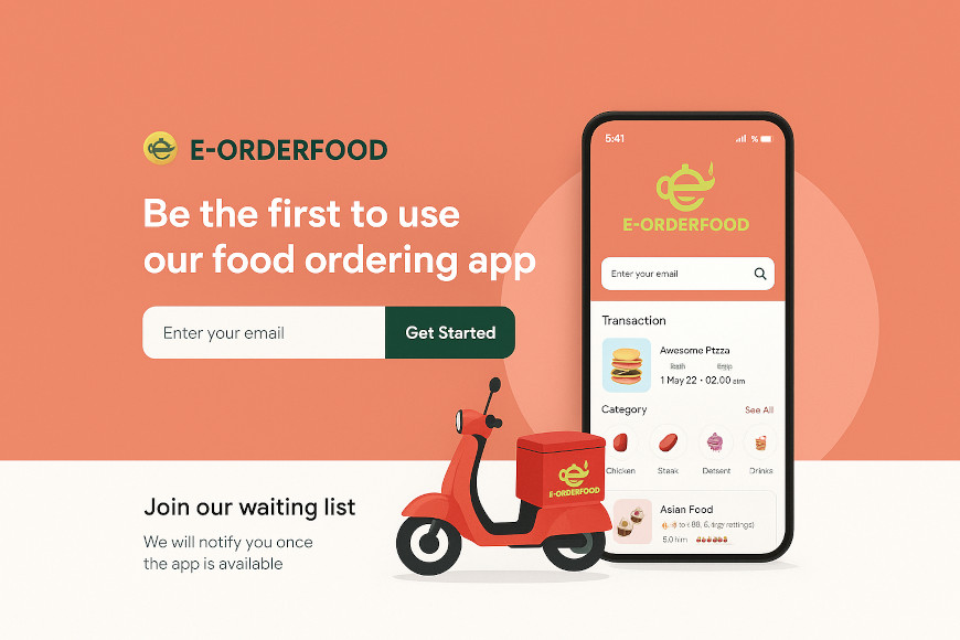 E-ORDERFOOD - Restaurant Delivery Platform Solution